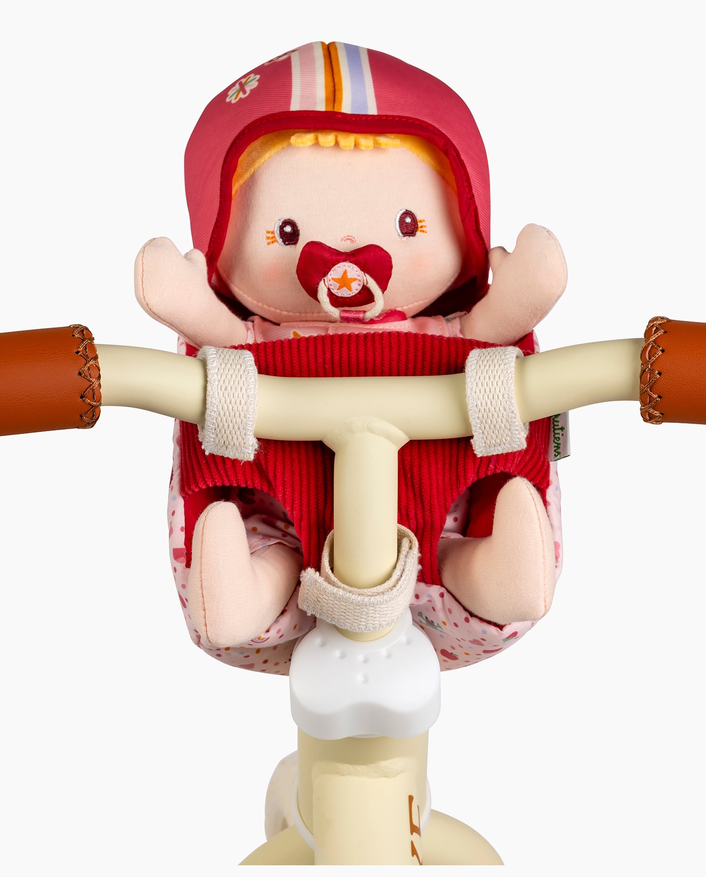 Papusa bebelus, Lilliputiens, Lena, cu scaun pentru bicicleta, 18 luni+