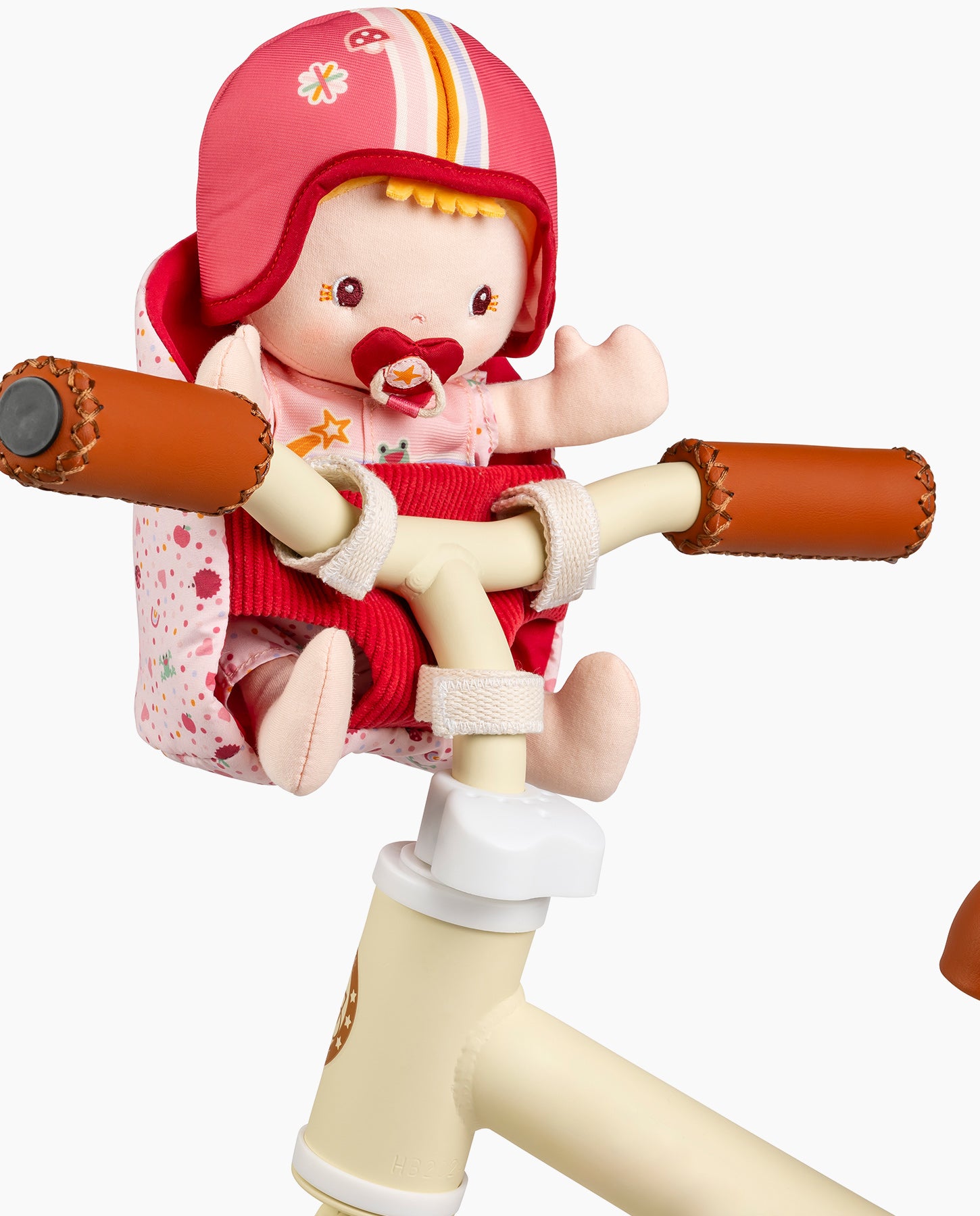 Papusa bebelus, Lilliputiens, Lena, cu scaun pentru bicicleta, 18 luni+