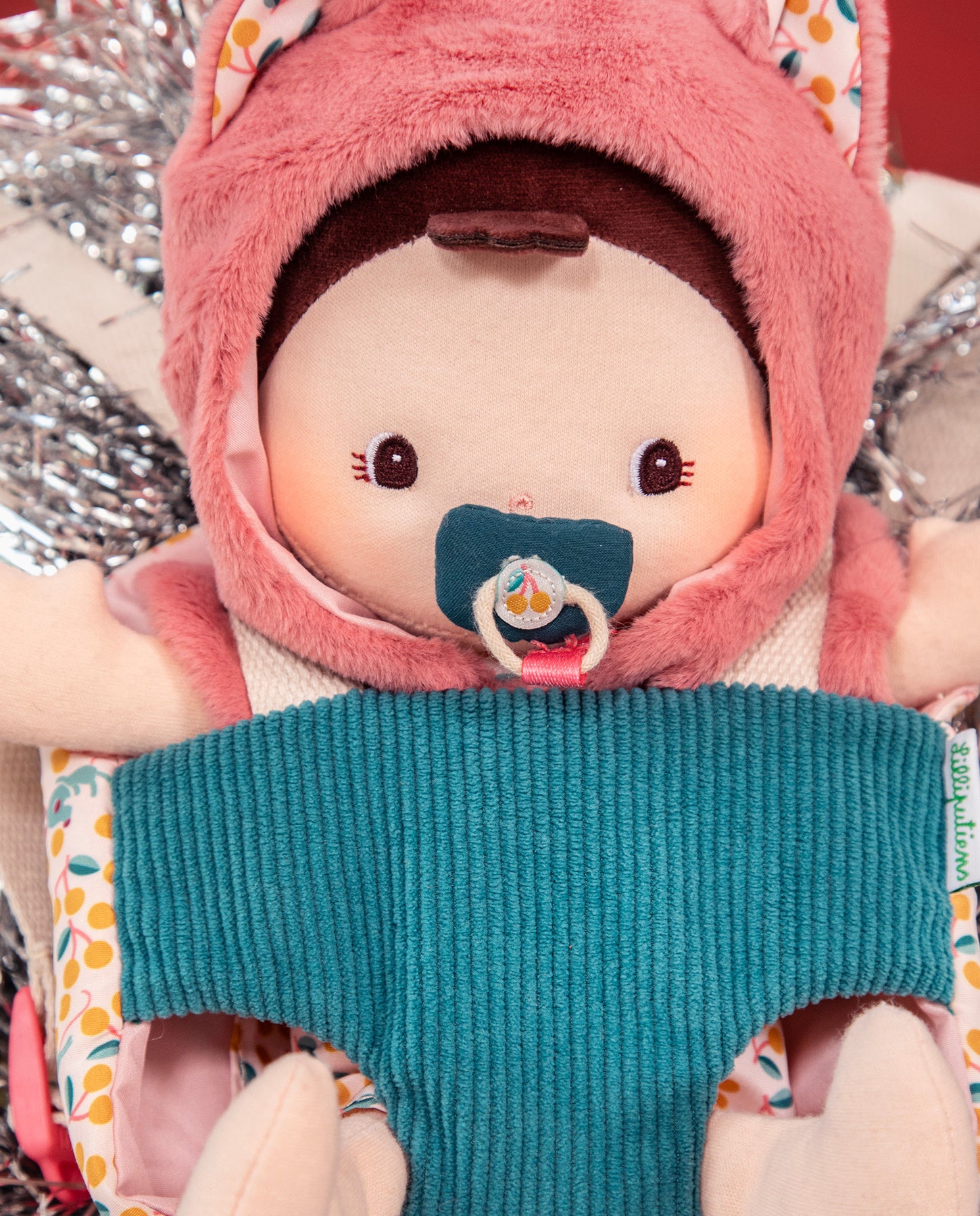 Papusa bebelus, Lilliputiens, Jeanne, cu marsupiu, 18 luni+