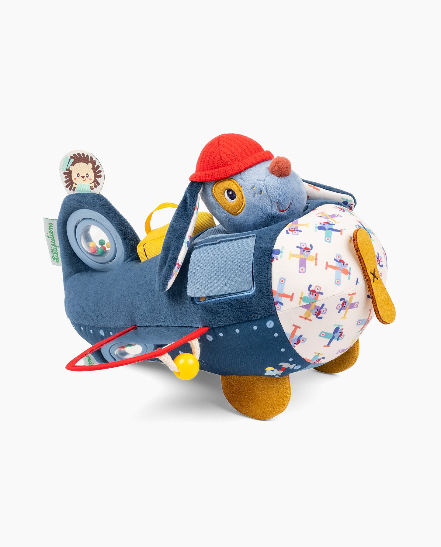 Jucarie cu activitati, Lilliputiens, Avionul catelusului Jules, din plus, 9 luni+