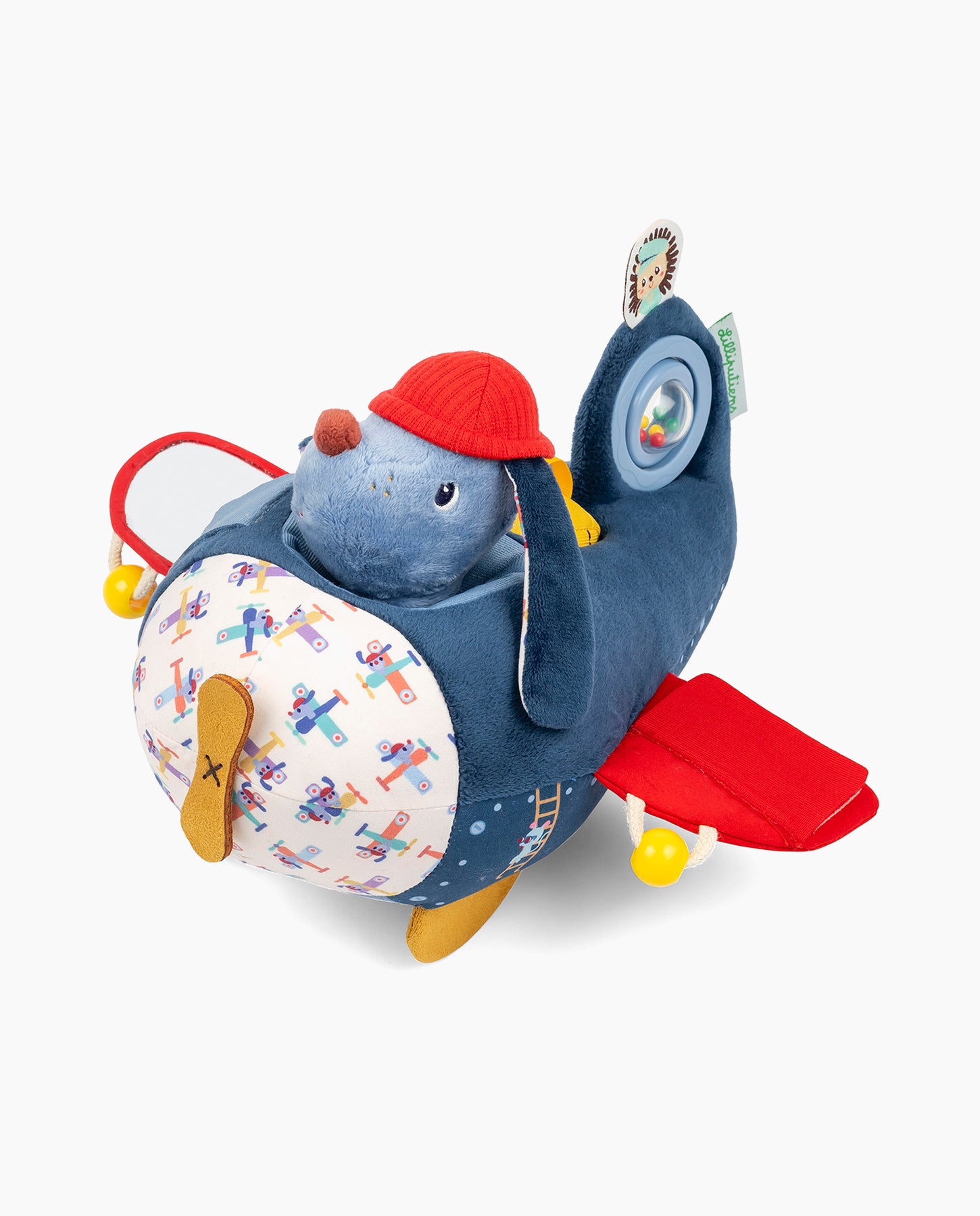 Jucarie cu activitati, Lilliputiens, Avionul catelusului Jules, din plus, 9 luni+