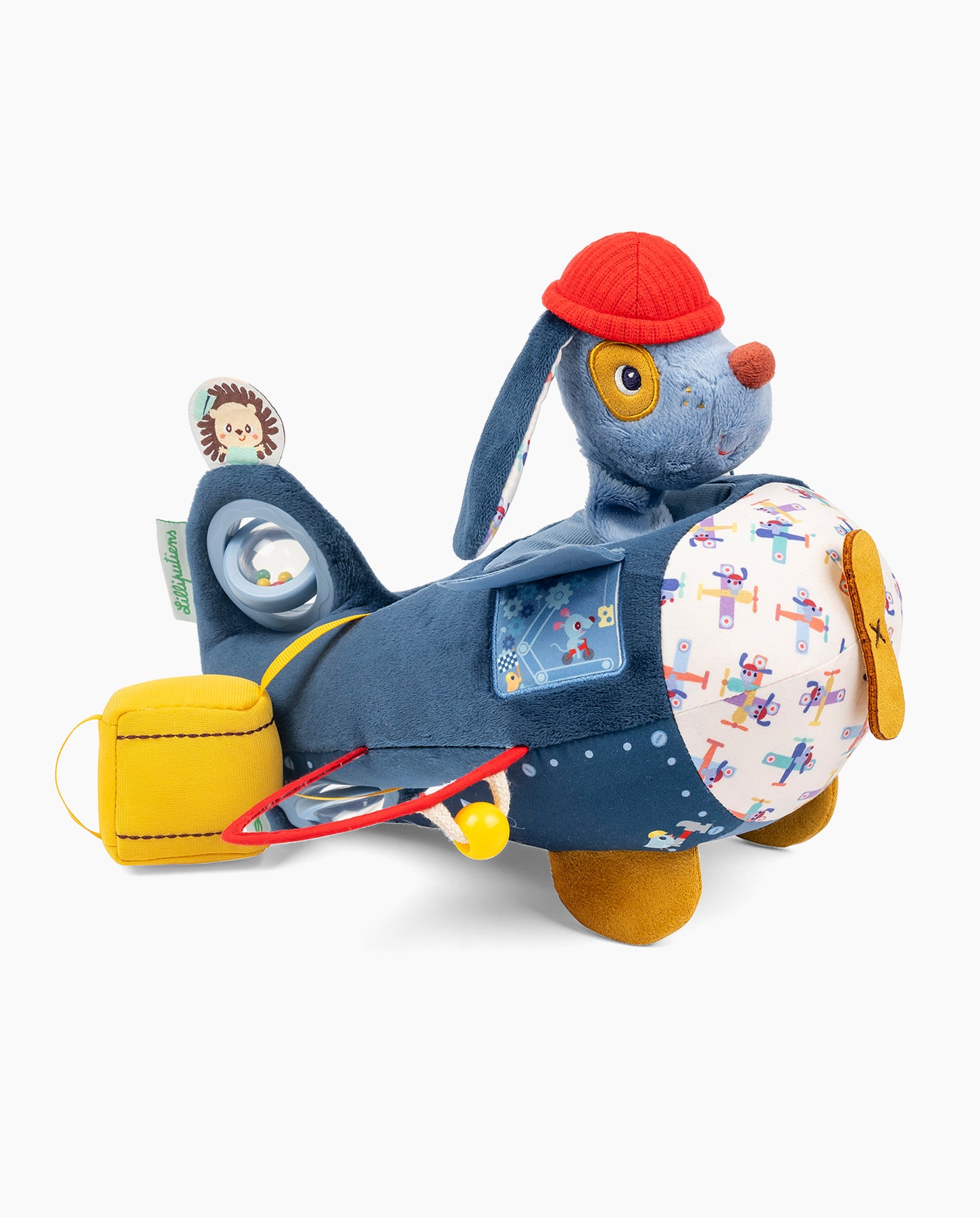 Jucarie cu activitati, Lilliputiens, Avionul catelusului Jules, din plus, 9 luni+