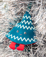 Jucarie de Craciun reversibila, Lilliputiens, Elf Lilli, straluceste in intuneric, 2 ani+