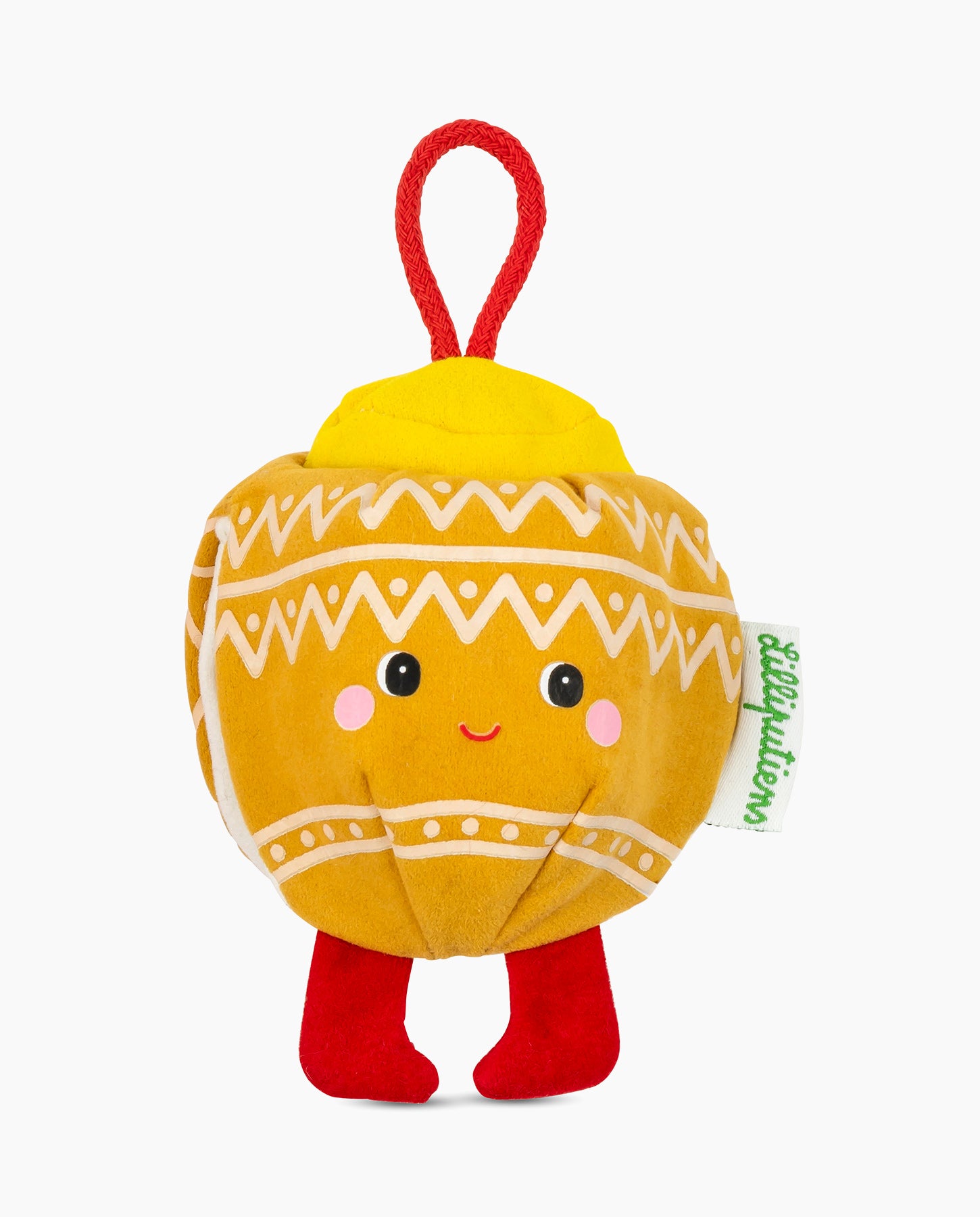 Jucarie de Craciun reversibila, Lilliputiens, Elf Mimmi, straluceste in intuneric, 2 ani+