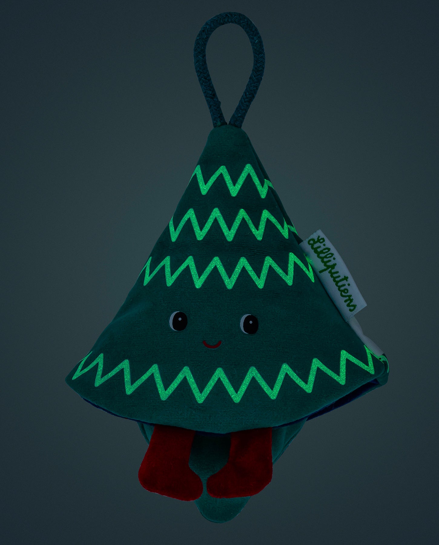 Jucarie de Craciun reversibila, Lilliputiens, Elf Titti, straluceste in intuneric, 2 ani+