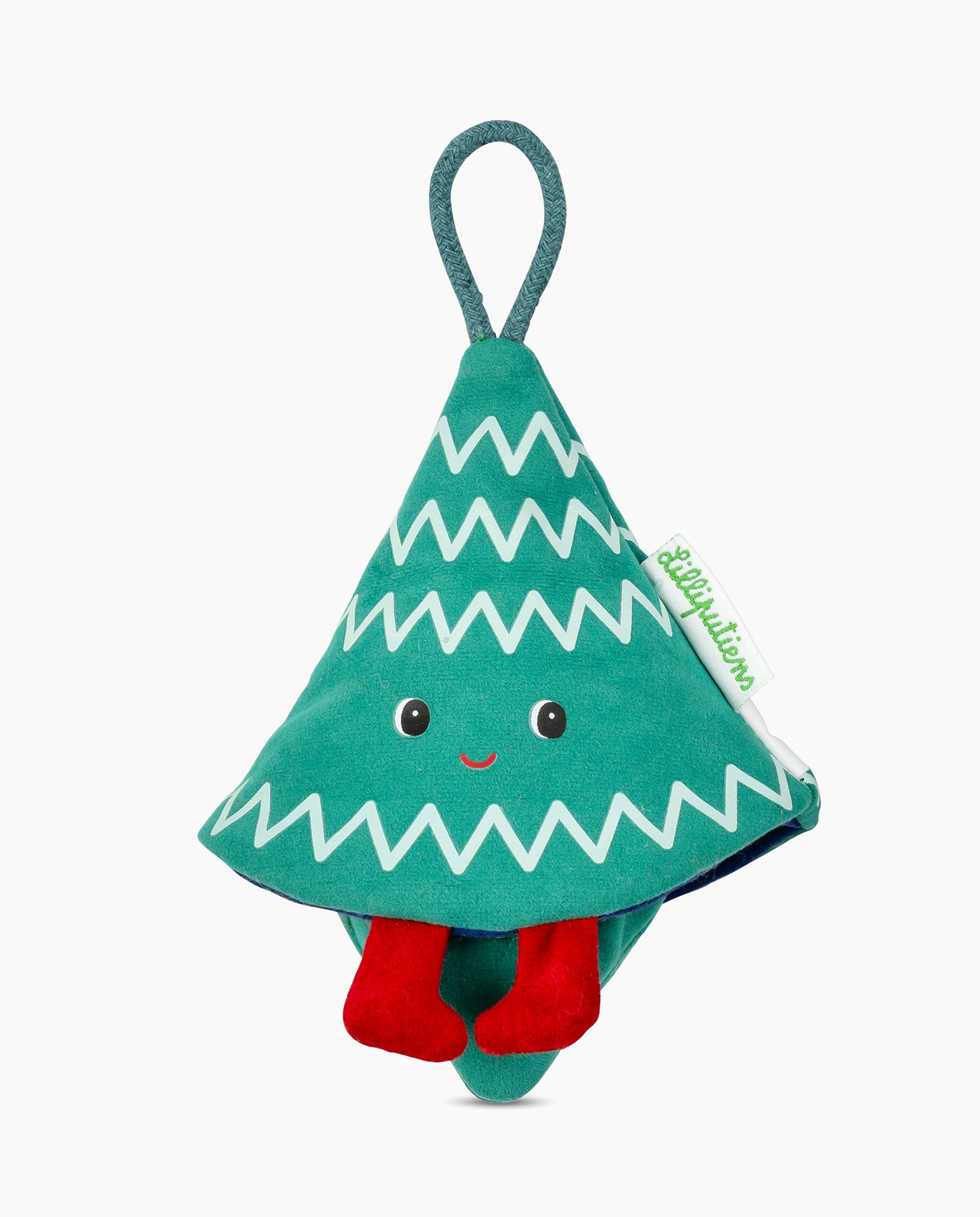 Jucarie de Craciun reversibila, Lilliputiens, Elf Titti, straluceste in intuneric, 2 ani+