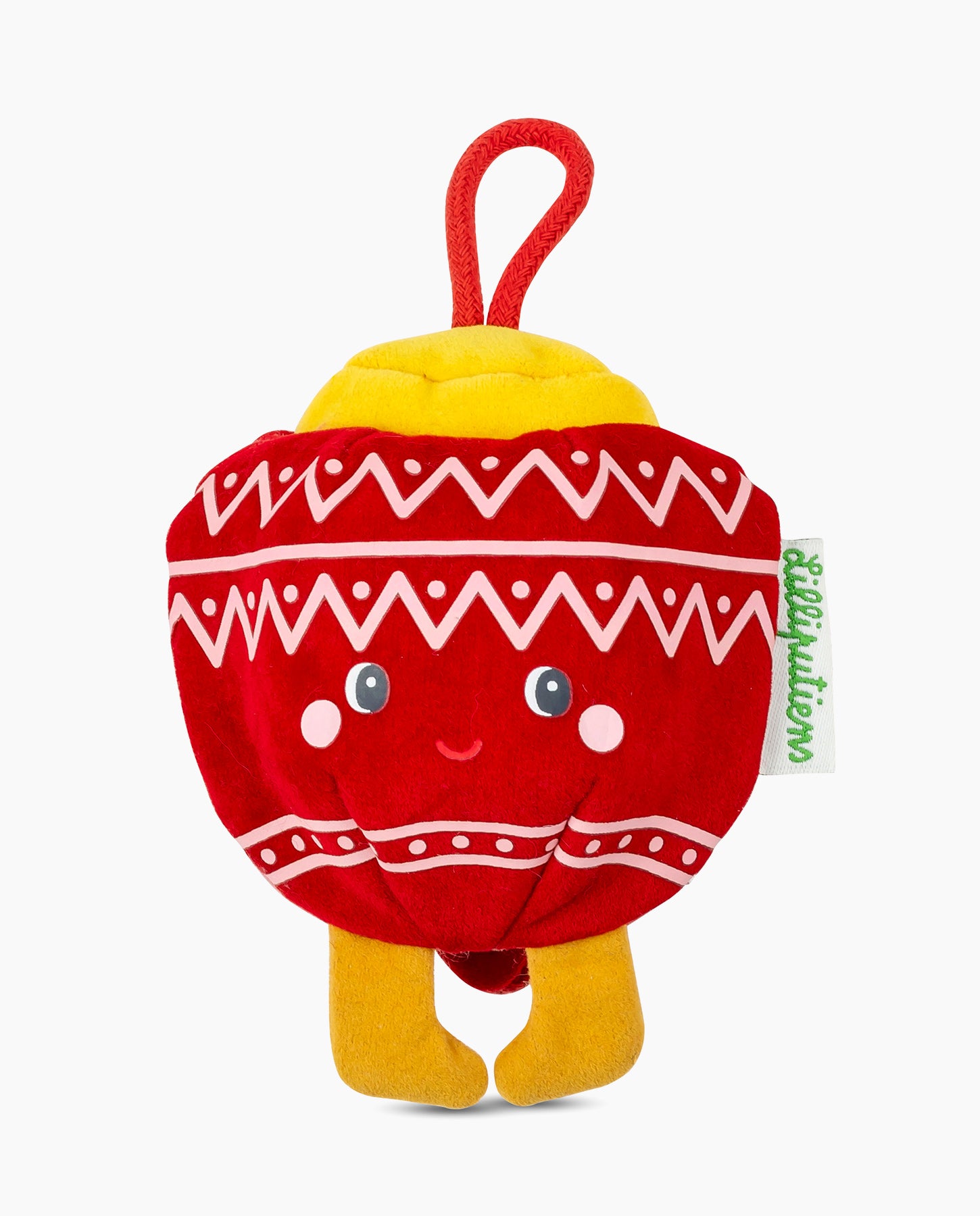 Jucarie de Craciun reversibila, Lilliputiens, Elf Bibbi, straluceste in intuneric, 2 ani+