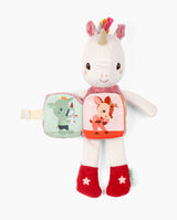 Jucarie pentru somn, Lilliputiens, fosforescenta, Unicornul Lena, 6 luni+