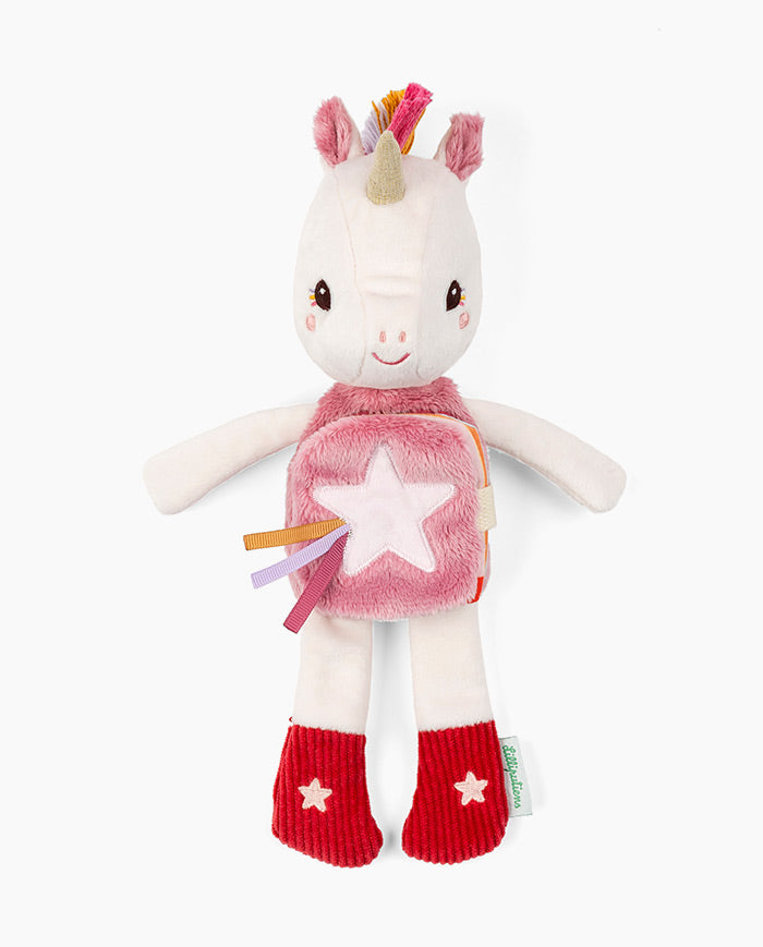 Jucarie pentru somn, Lilliputiens, fosforescenta, Unicornul Lena, 6 luni+