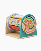 Jucarie spirala multi-activitati, Lilliputiens, din lemn, 9 luni+