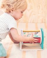 Jucarie spirala multi-activitati, Lilliputiens, din lemn, 9 luni+