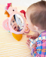 Jucarie cu oglinda, Lilliputiens, Unicornul Lena, 3 luni+