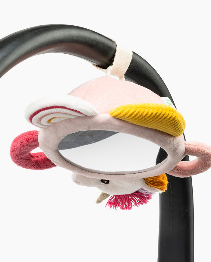 Jucarie cu oglinda, Lilliputiens, Unicornul Lena, 3 luni+