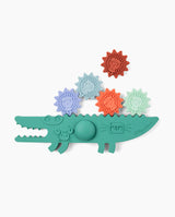 Joc de echilibru pentru baie, Lilliputiens, Crocodil, 3 ani+
