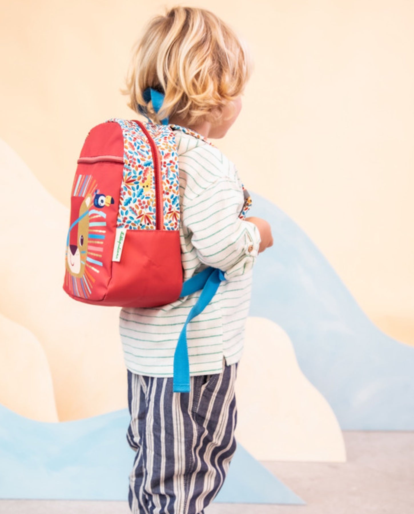 Rucsac copii, Lilliputiens, Leul Jack, 2 ani+