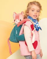 Rucsac soft pisicuta, Lilliputiens, Jeanne, 10 luni+