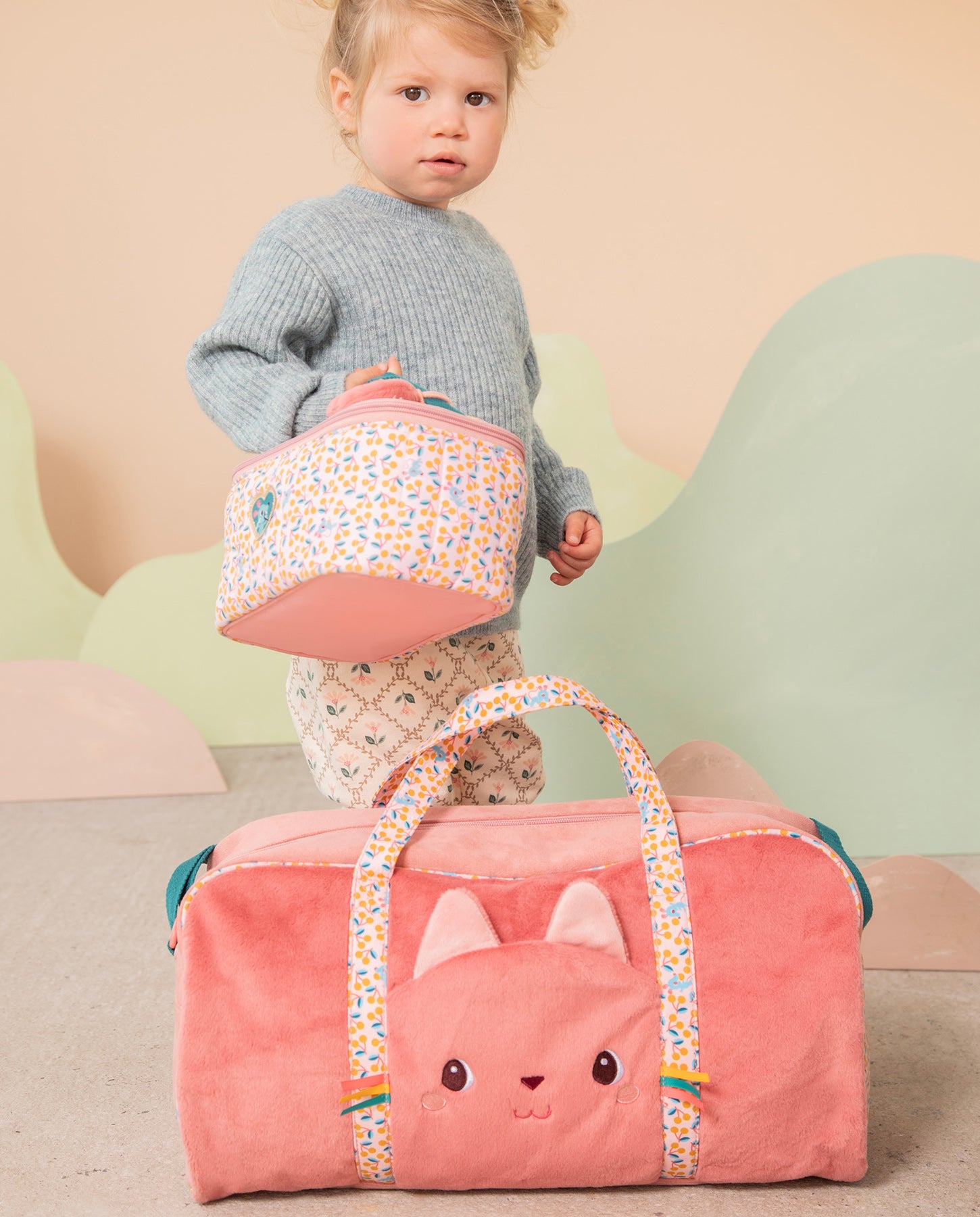 Geanta pentru calatorie, Lilliputiens, Pisicuta Jeanne, 2 ani+