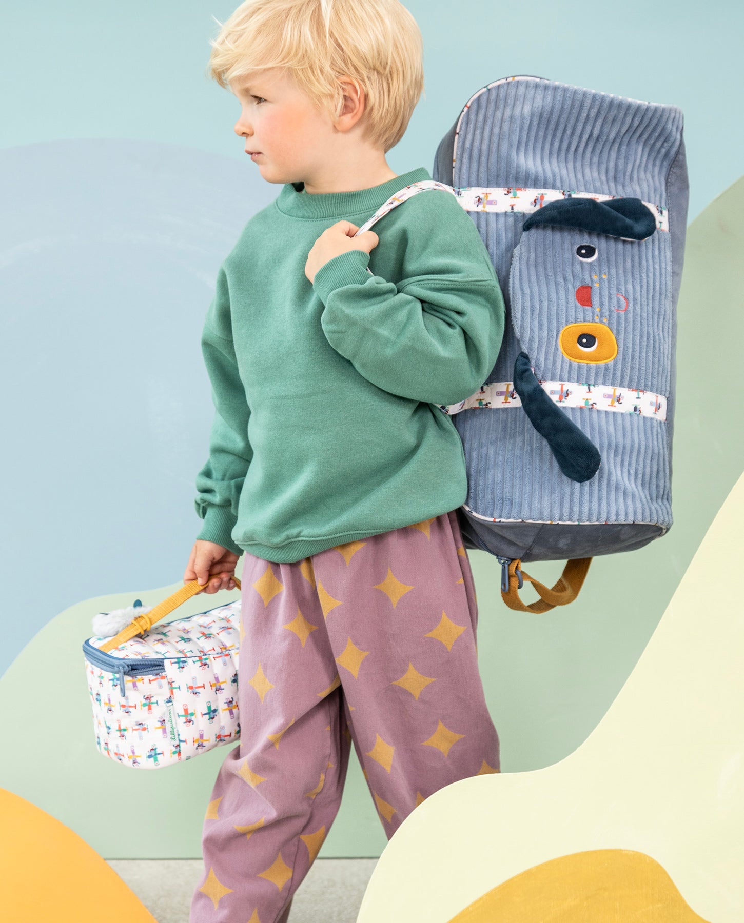 Geanta pentru calatorie, Lilliputiens, Catelusul Jules, 2 ani+