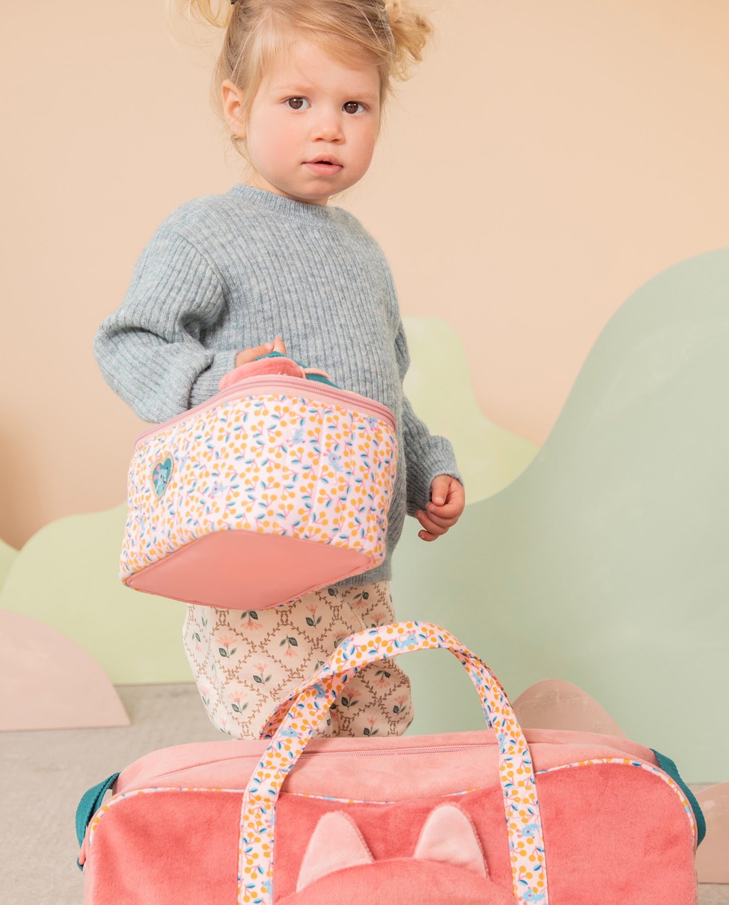 Geanta pentru cosmetice, Lilliputiens, Pisicuta Jeanne, 2 ani+