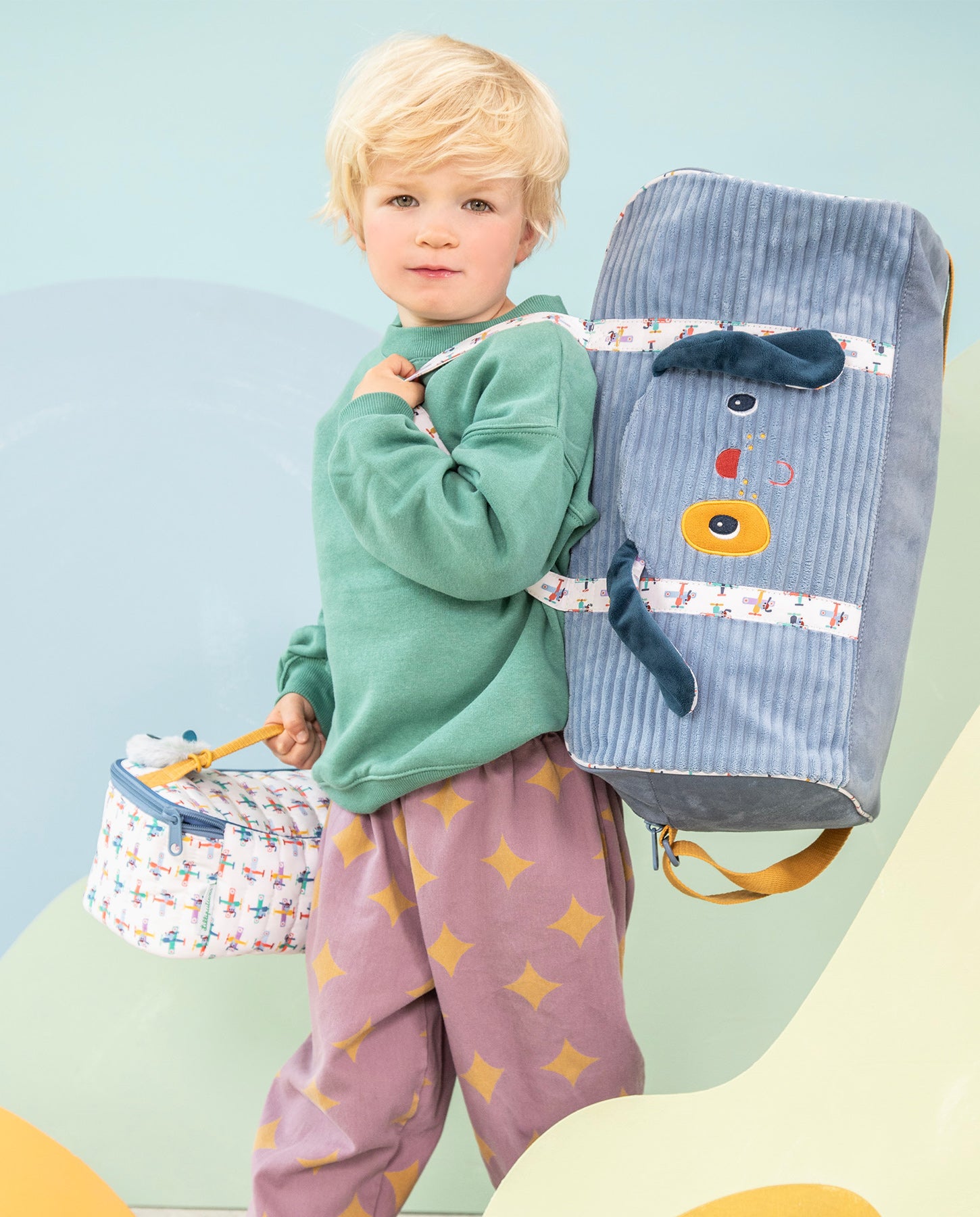 Geanta pentru cosmetice, Lilliputiens, Catelusul Jules, 2 ani+