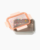 Caserola pentru pranz, Lilliputiens, Jeanne, din otel inoxidabil