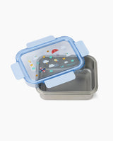 Caserola pentru pranz, Lilliputiens, Jules, din otel inoxidabil