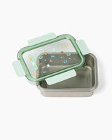 Caserola pentru pranz, Lilliputiens, Joe, din otel inoxidabil