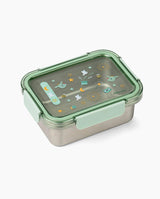 Caserola pentru pranz, Lilliputiens, Joe, din otel inoxidabil