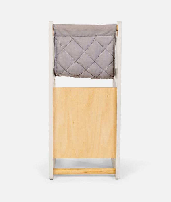 Scaun pentru papusi, byAstrup, din lemn, alb natur - Elcokids