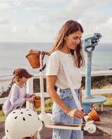 Curea de transport, Banwood, 105-120 cm, crem