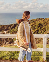 Curea de transport, Banwood, 105-120 cm, roz