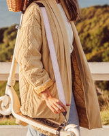 Curea de transport, Banwood, 105-120 cm, roz