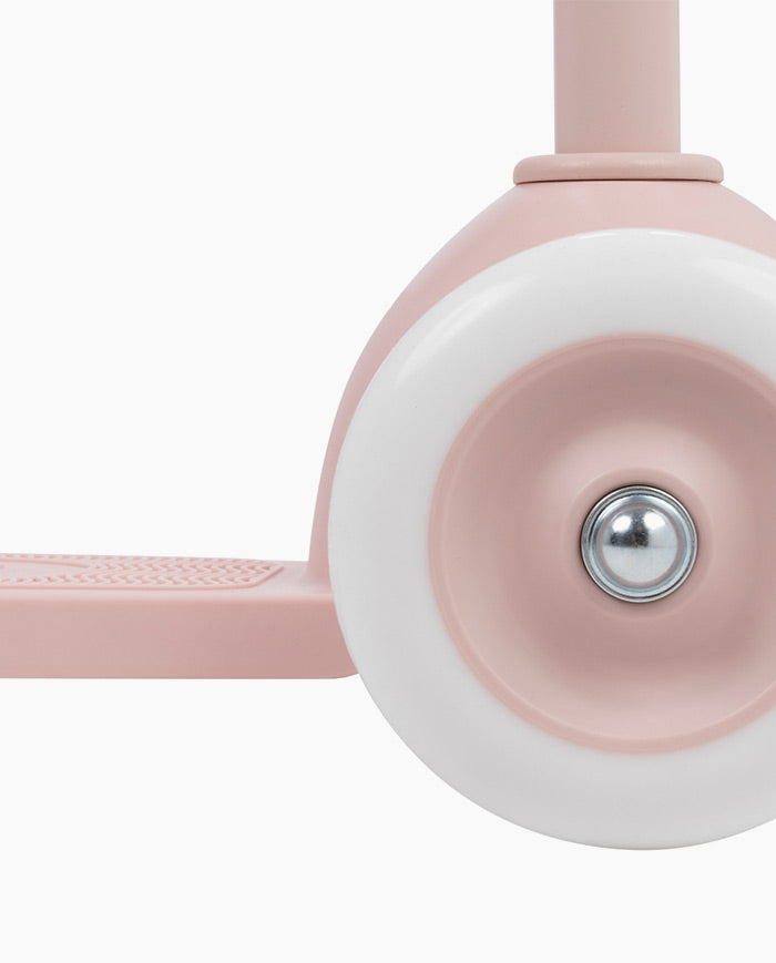 Trotineta cu trei roti, Banwood ECO, inaltime reglabila, roz, 3 ani+