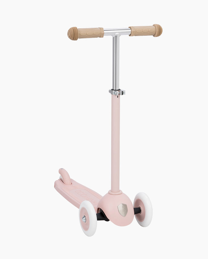 Trotineta cu trei roti, Banwood ECO, inaltime reglabila, roz, 3 ani+