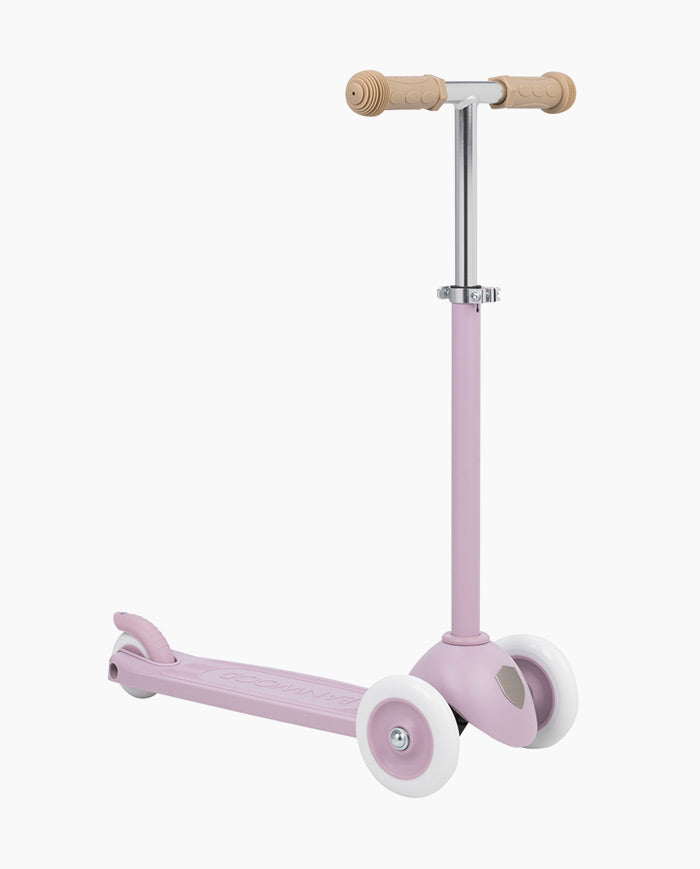 Trotineta cu trei roti, Banwood ECO, inaltime reglabila, lavanda, 3 ani+