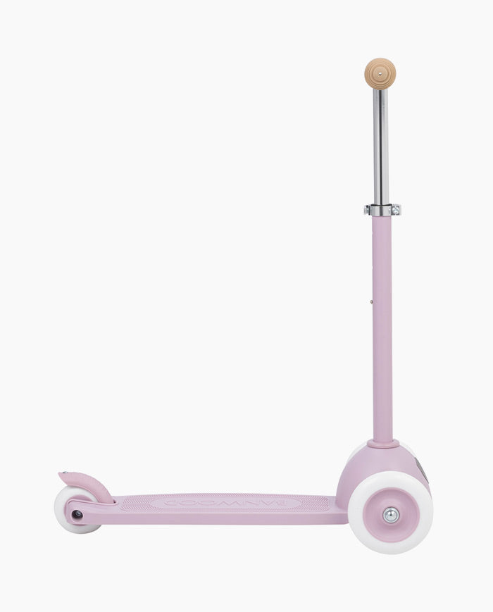 Trotineta cu trei roti, Banwood ECO, inaltime reglabila, lavanda, 3 ani+