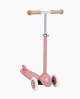 Trotineta cu trei roti, Banwood ECO, inaltime reglabila, roz inchis, 3 ani+