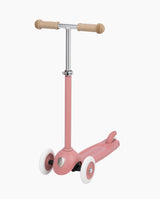 Trotineta cu trei roti, Banwood ECO, inaltime reglabila, roz inchis, 3 ani+