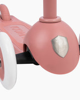 Trotineta cu trei roti, Banwood ECO, inaltime reglabila, roz inchis, 3 ani+