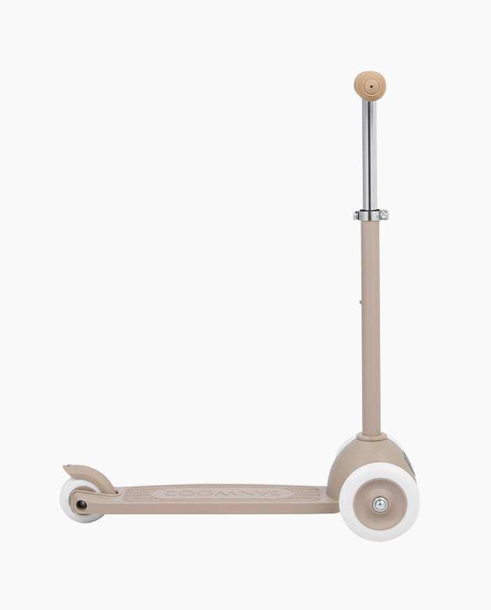 Trotineta cu trei roti, Banwood ECO, inaltime reglabila, gri, 3 ani+