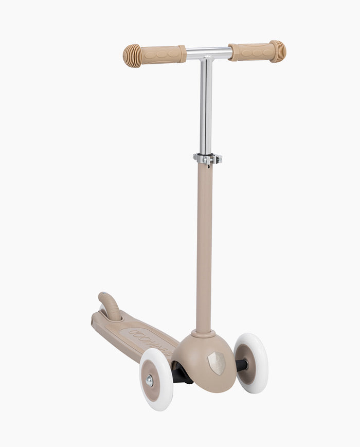 Trotineta cu trei roti, Banwood ECO, inaltime reglabila, gri, 3 ani+