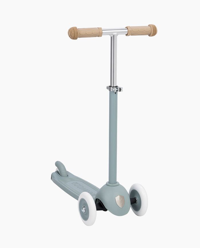 Trotineta cu trei roti, Banwood ECO, inaltime reglabila, albastra, 3 ani+