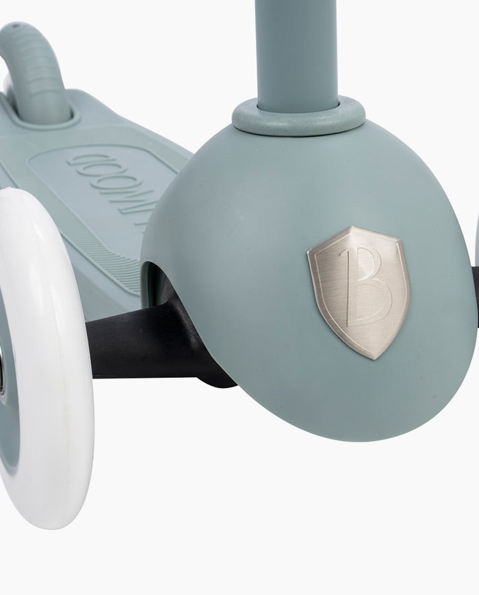 Trotineta cu trei roti, Banwood ECO, inaltime reglabila, albastra, 3 ani+