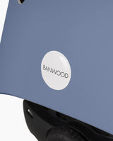 Casca de protectie, Banwood, cu captusala din spuma, din ABS, albastra, 3 ani+