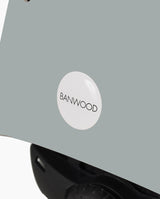 Casca de protectie ECO, Banwood, cu captusala din spuma, verde, 3 ani+