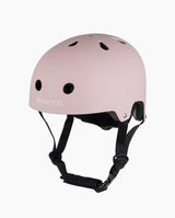 Casca de protectie, Banwood, cu captusala din spuma, din ABS, roz pudrat, 3 ani+