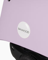 Casca de protectie, Banwood, cu captusala din spuma, din ABS, lavanda, 3 ani+