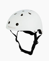 Casca de protectie, Banwood, cu captusala din spuma, din ABS, alba, 3 ani+
