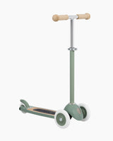 Trotineta cu trei roti, Banwood, inaltime reglabila, cadru aluminiu, verde, 3 ani+