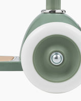 Trotineta cu trei roti, Banwood, inaltime reglabila, cadru aluminiu, verde, 3 ani+